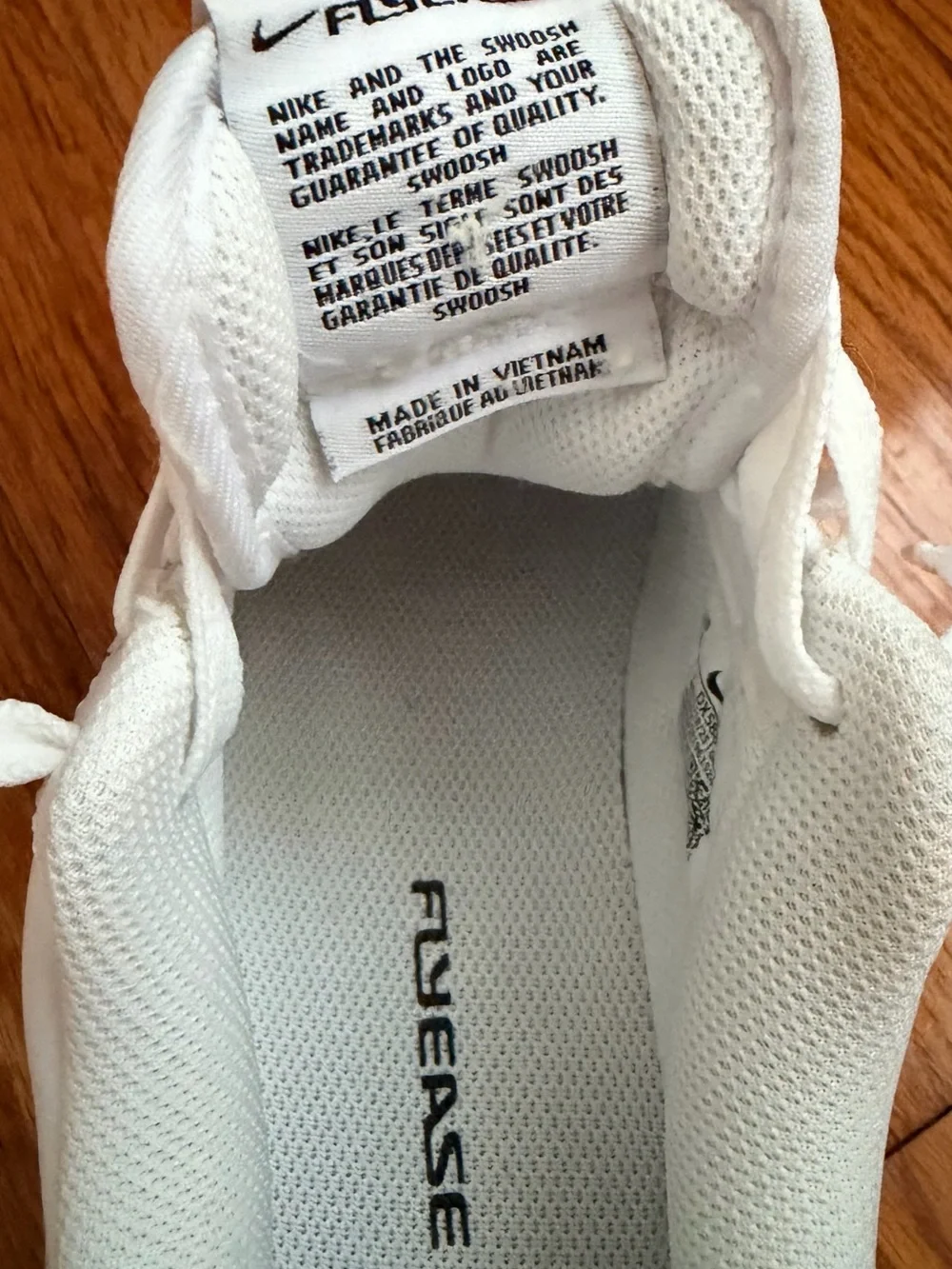 Nike All-White Sneakers - FlyEase Edition